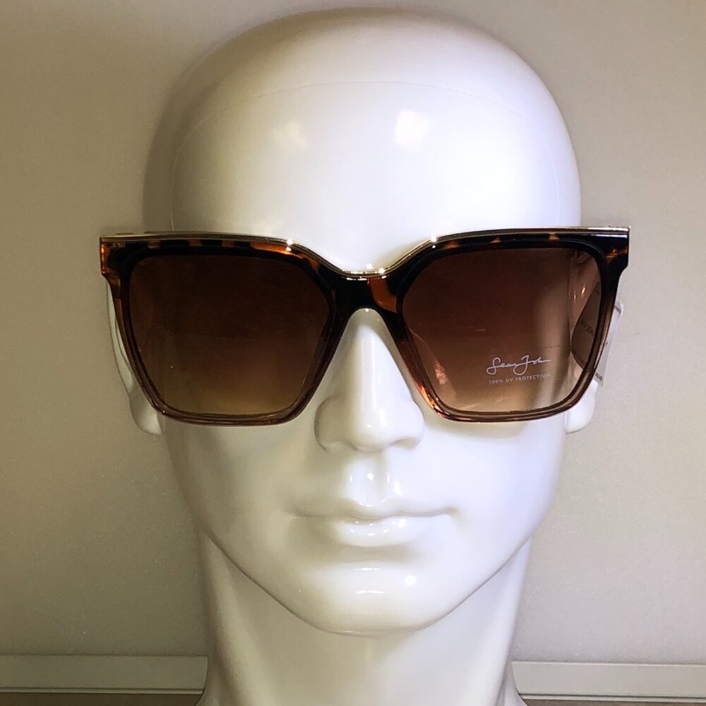 Sean John Square Tortoiseshell Sunglasses